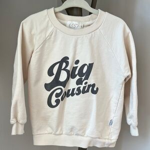 Cream 'Big Cousin' Sweatshirt
